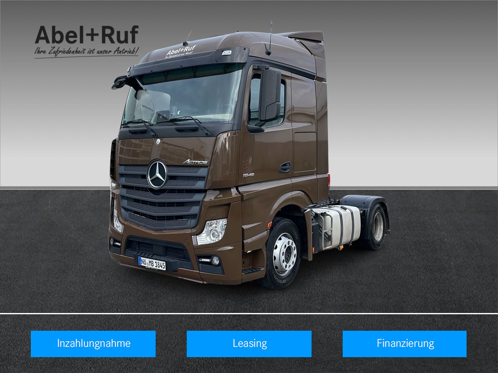Mercedes-Benz Actros 1845 LS 4x2 Streamspace + Retarder + Xenon