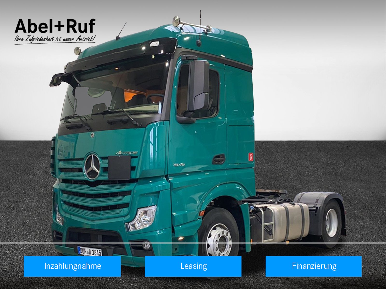 Mercedes-Benz Actros 1845 LS 4x2 F 13 Schubbodenhydrl.