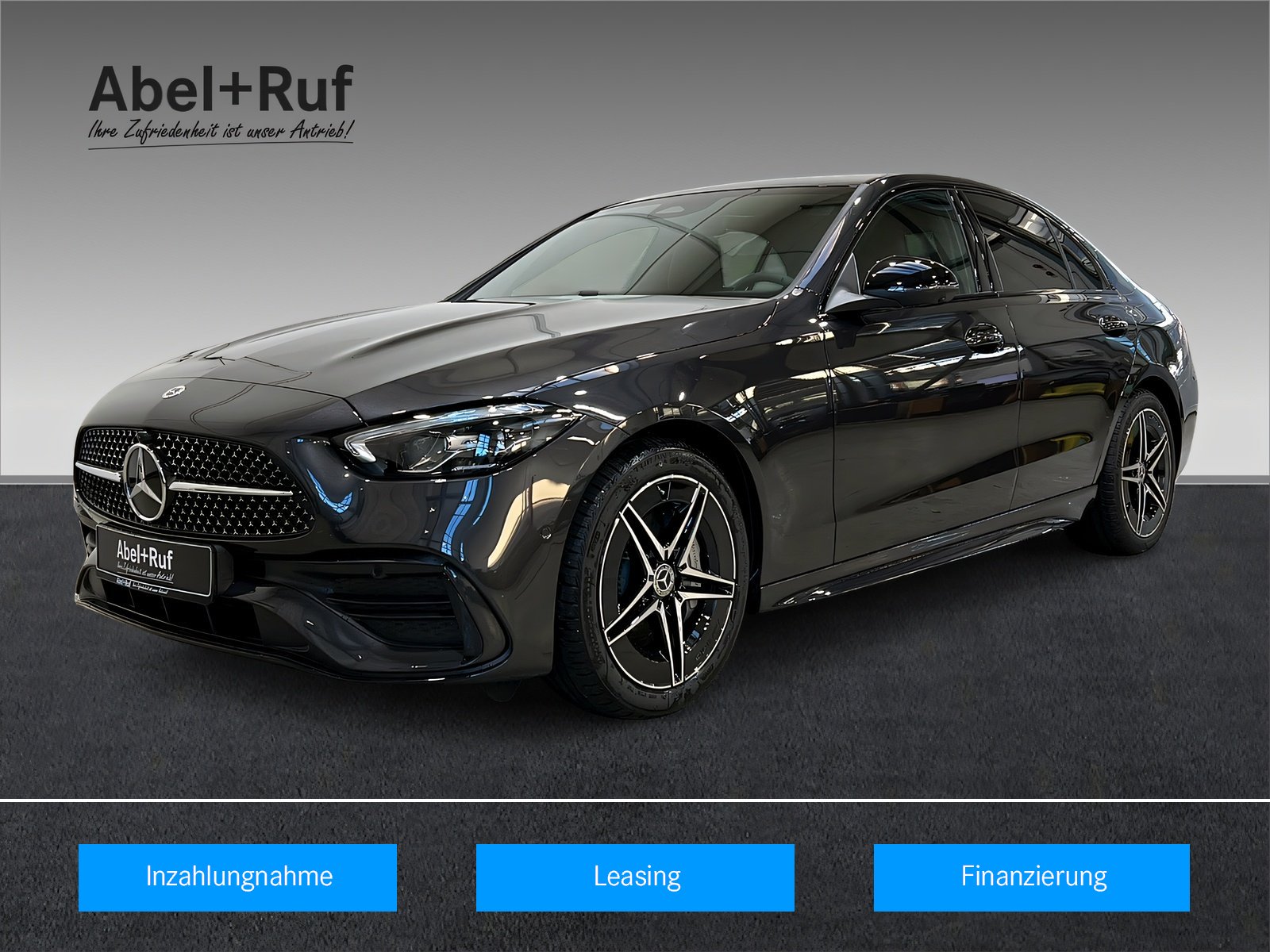 Mercedes-Benz C 200 d AMG + LED + NIGHT + Memo + Pano + Ambi + TotW + 360°