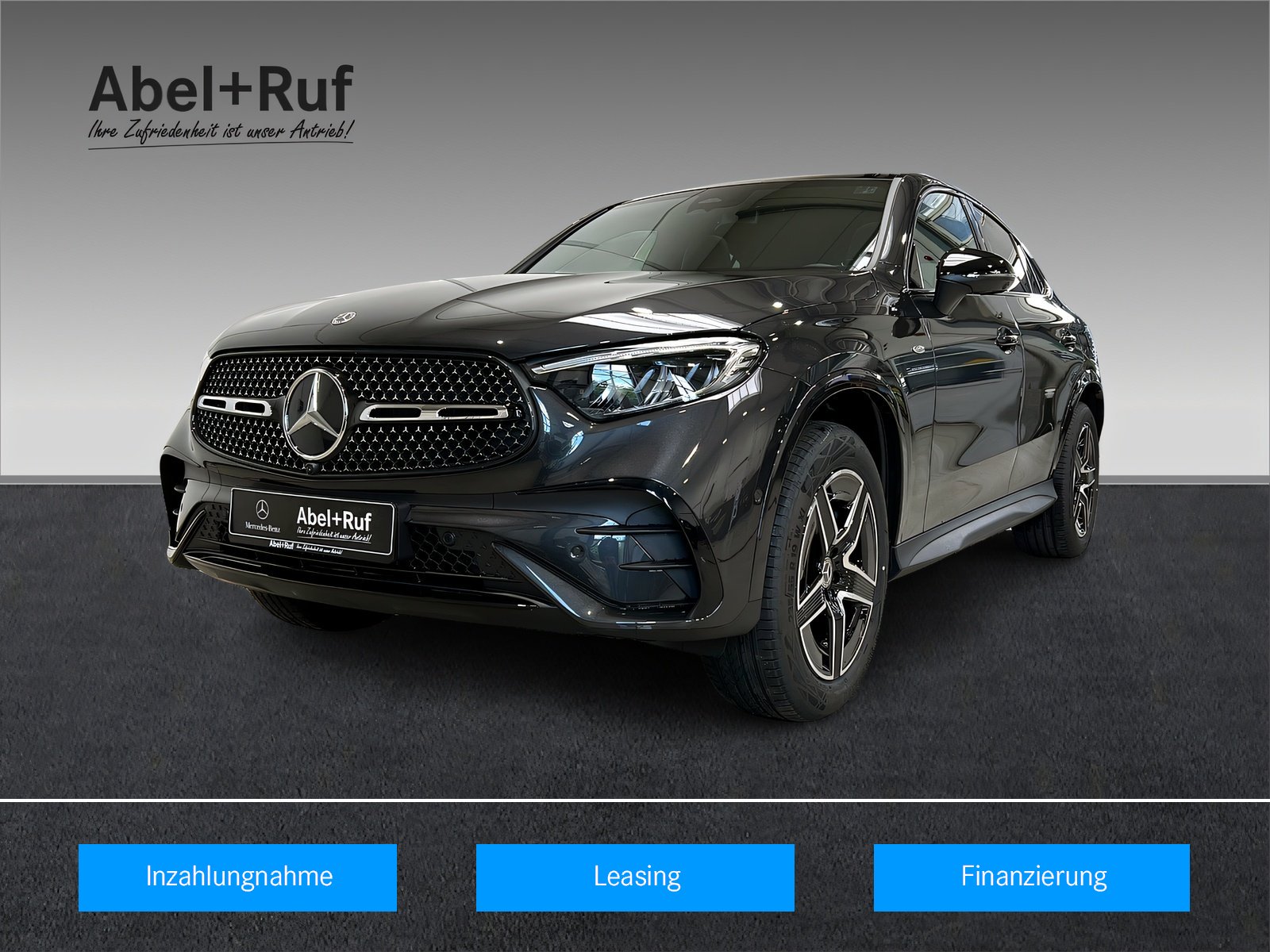 Mercedes-Benz GLC 300 de 4M Coupé AMG + LED + NIGHT + Pano + AHK + 360°