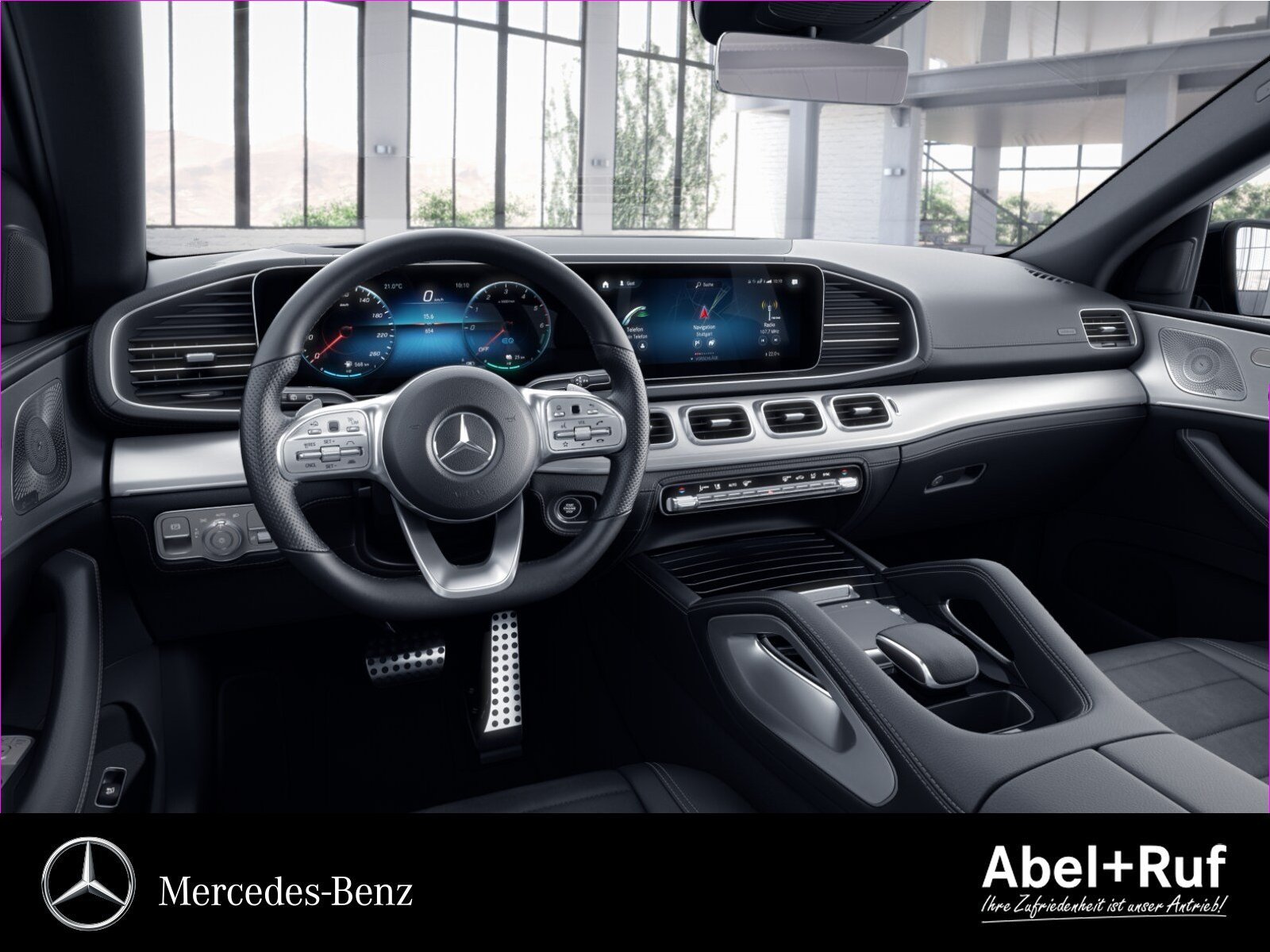 GLE 350 de 4M Coupé AMG+DISTR+Burme+Kame+HuD+AHK Bild 7