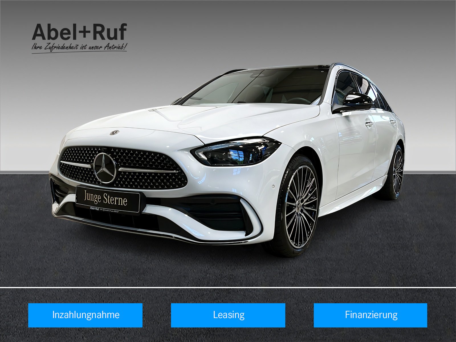 Mercedes-Benz C 300 d T AMG + DIGITAL + NIGHT + Burme + TotW + HuD + 360°
