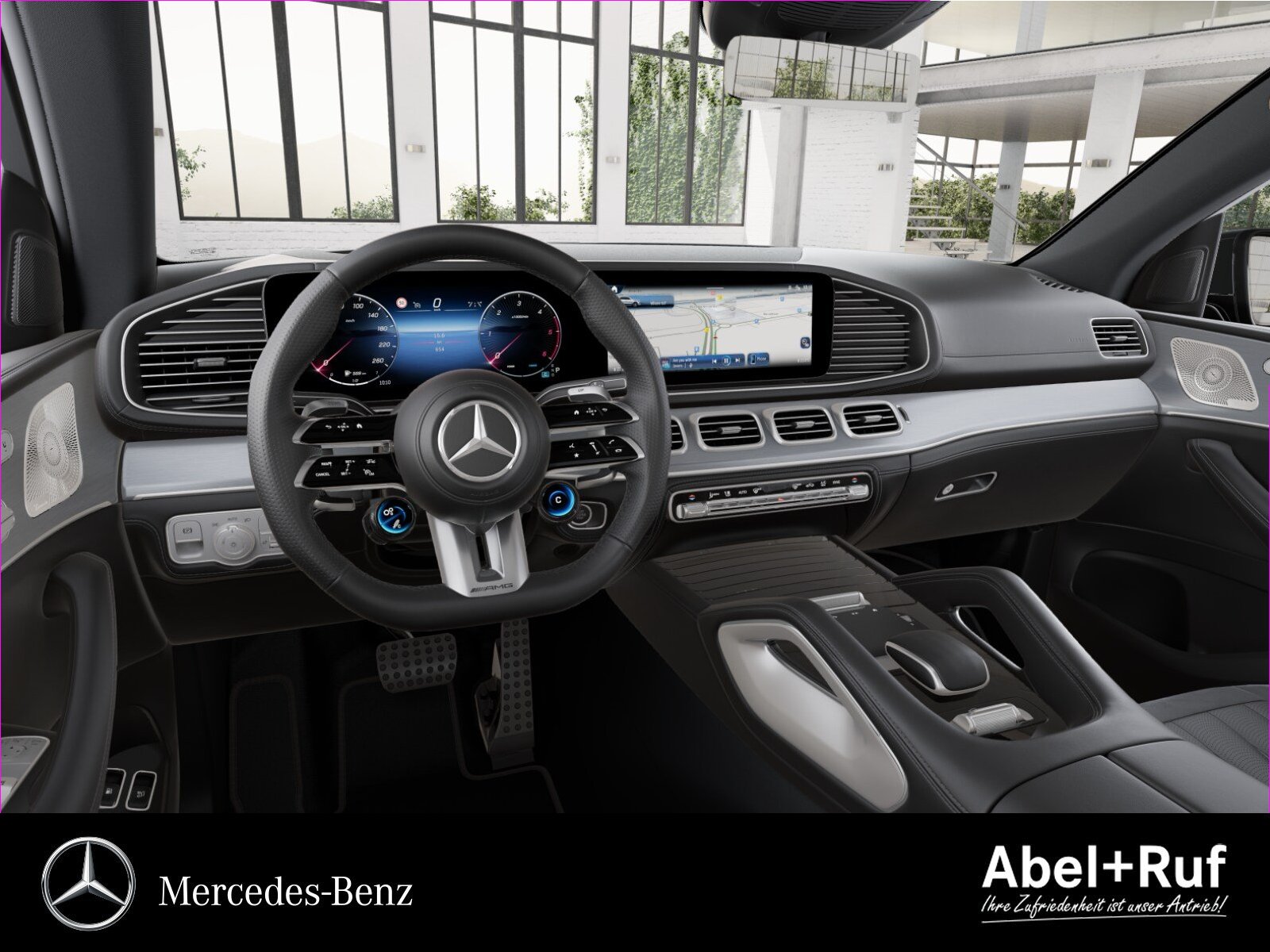 GLE 53 AMG HYBRID 4M+ Coupé DISTR+Burme+HuD+360° Bild 7