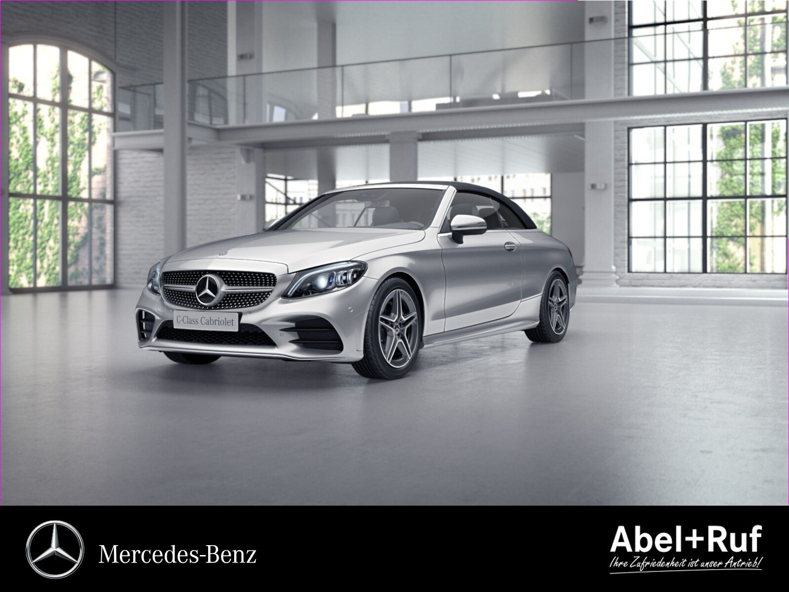 Mercedes-Benz C 200 Cabrio AMG + MULTI + DISTR + Burmester + Ambi + TotW