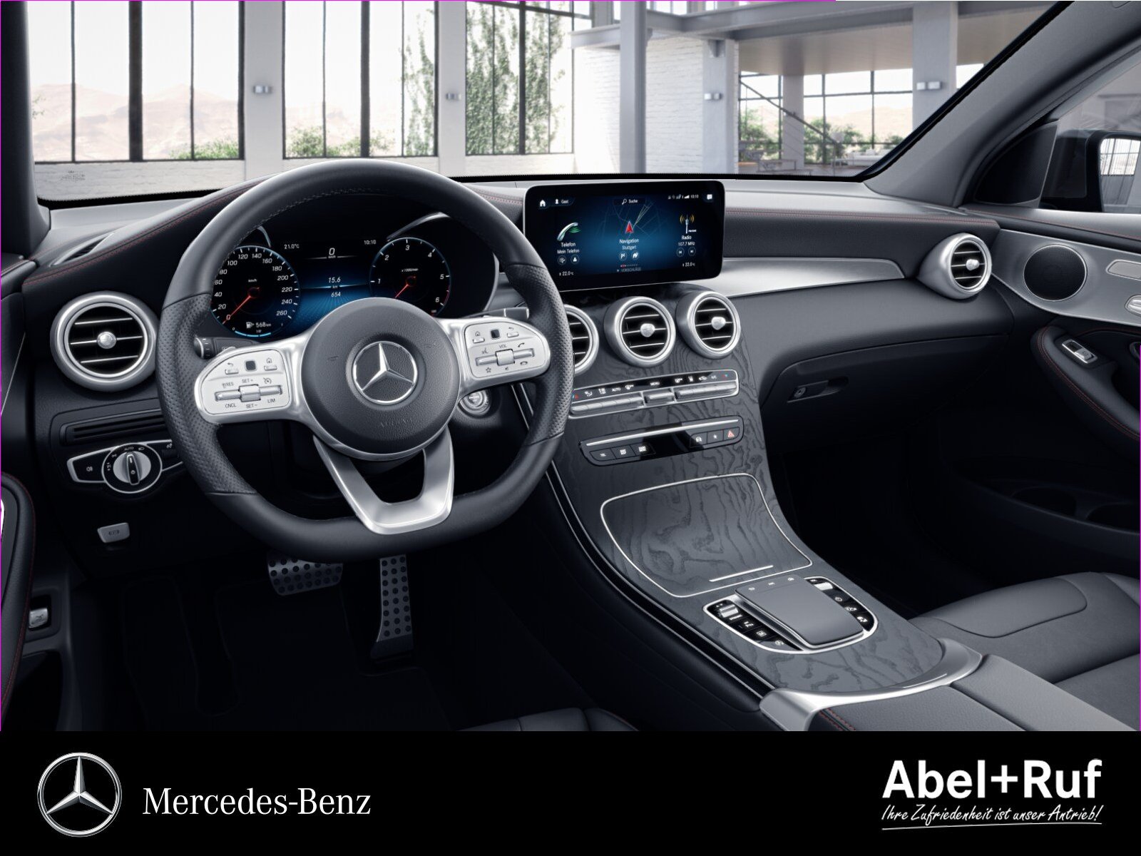 GLC 400 d 4M Coupé AMG+NIGHT+Memo+StHz+AHK+360° Bild 7