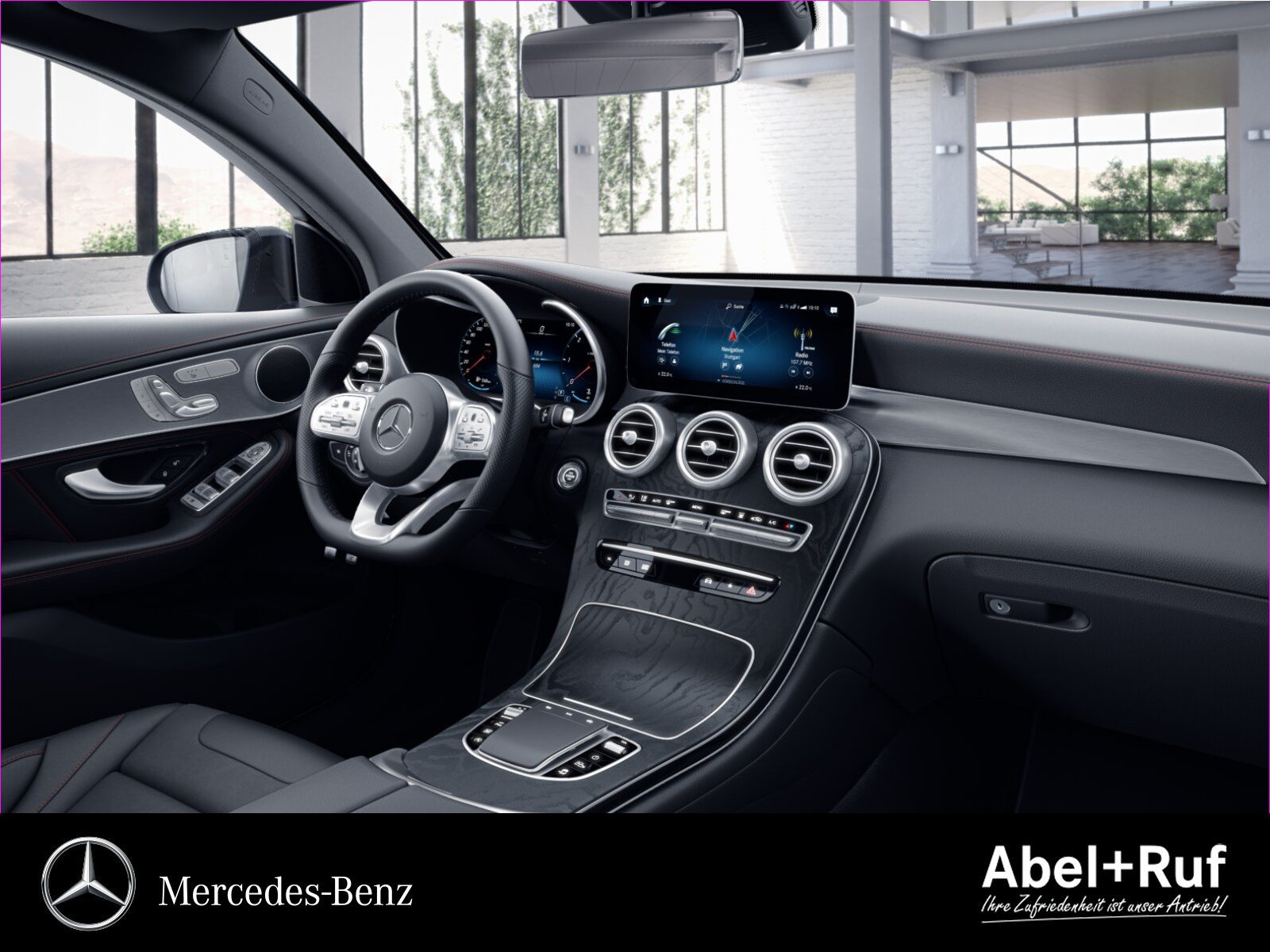 GLC 400 d 4M Coupé AMG+NIGHT+Memo+StHz+AHK+360° Bild 10