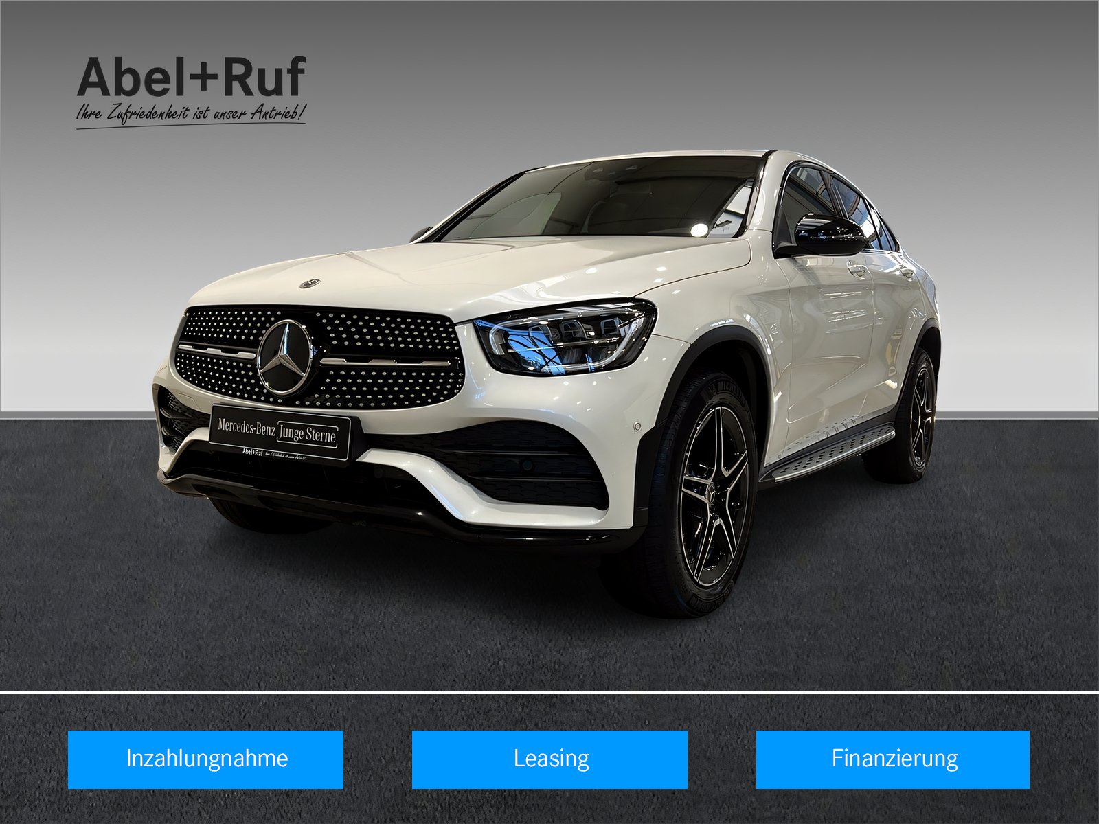 Mercedes-Benz GLC 300 de 4M Coupé AMG + LED + DISTR + NIGHT + TotW + AHK
