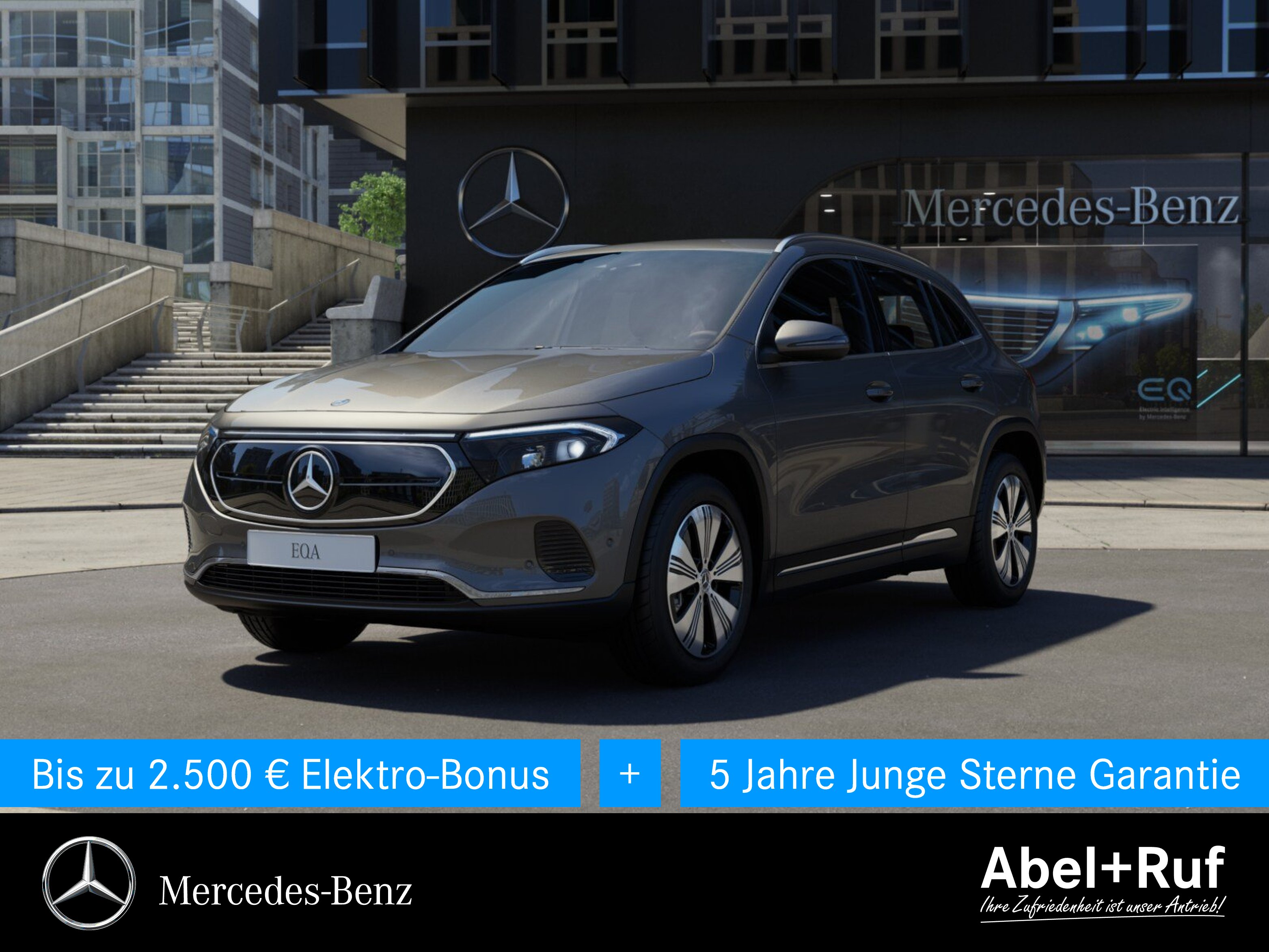 Mercedes-Benz EQA 250 PROGRESSIVE + MBUX + Augumented + Kamera + TotW
