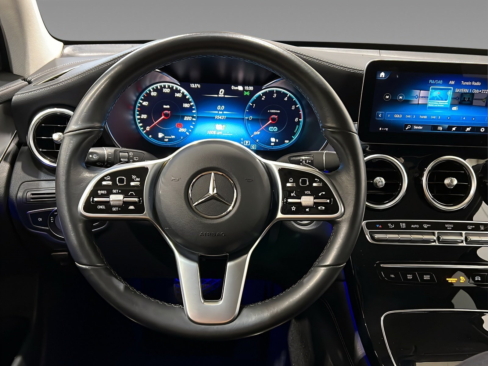 GLC 300de 4M CHROM+LED+DISTR+Ambi+Kamera+TotW Bild 14