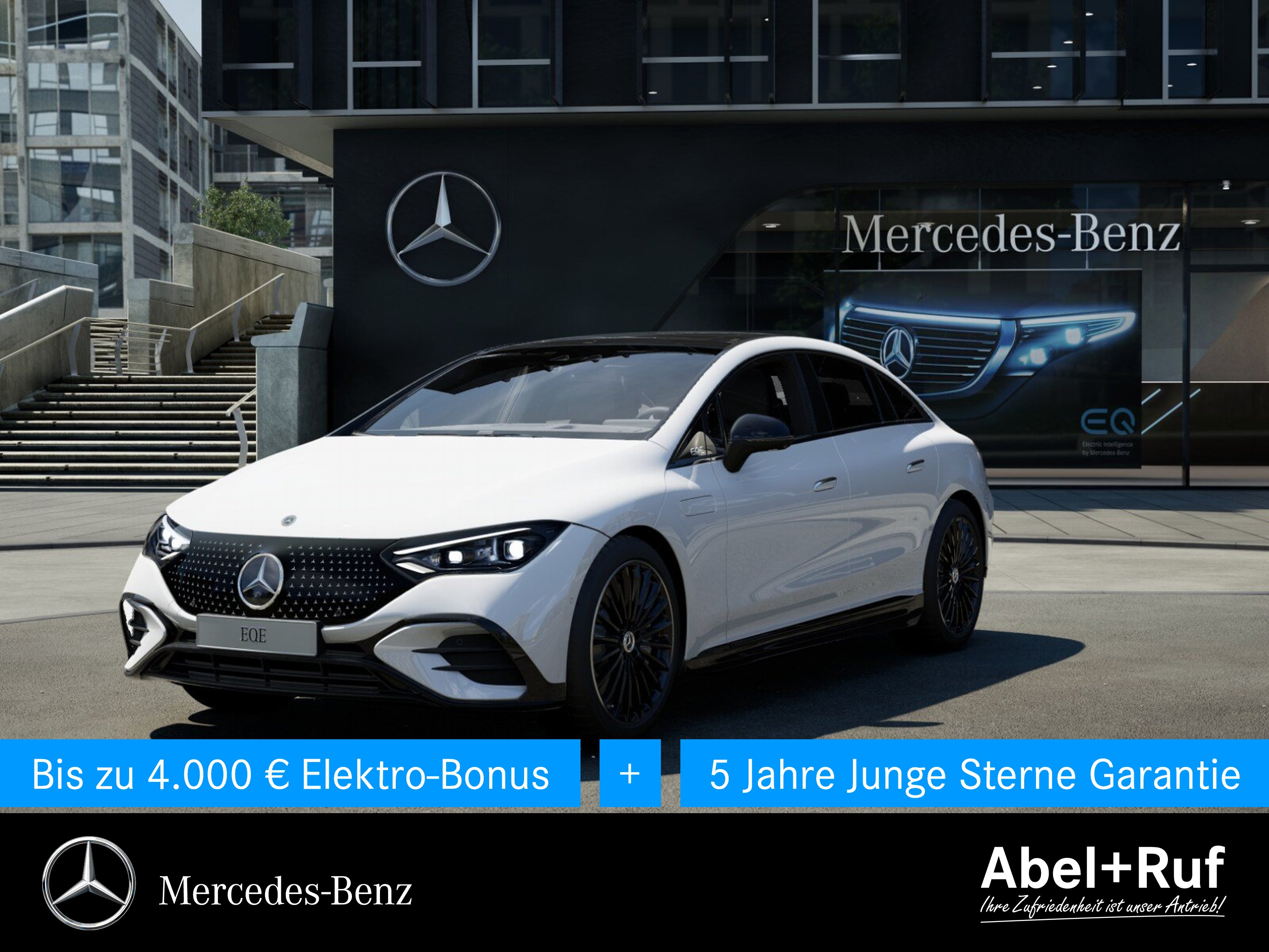 Mercedes-Benz EQE 350 AMG + DISTRO + NIGHT + GUARD360 + Burme + HuD + 360°