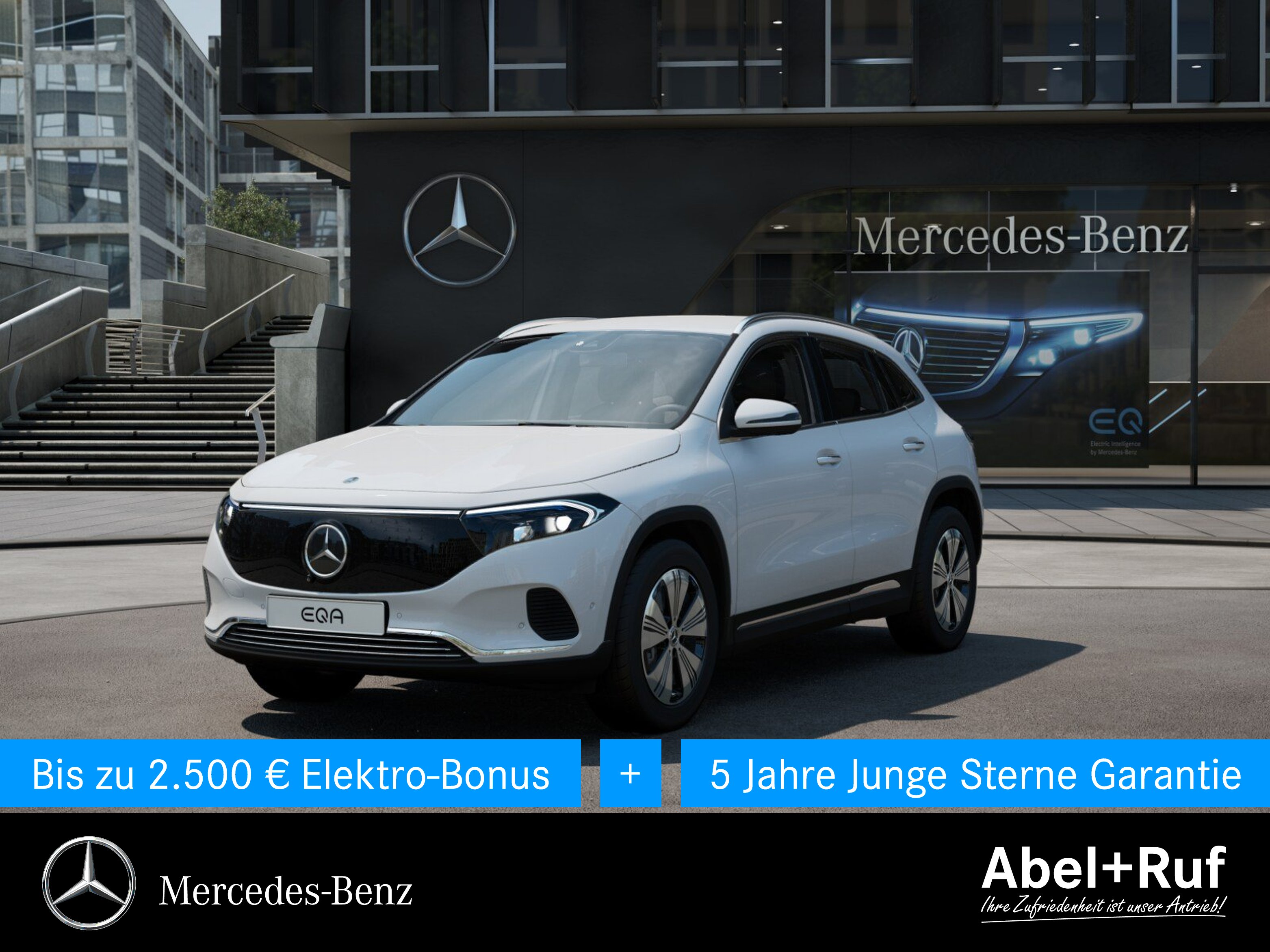 Mercedes-Benz EQA 350 4M PROGRESSIVE + LED + Ambi + CarPlay + TotW + 360