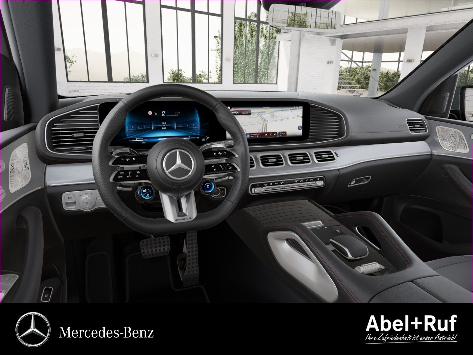 GLE 53 AMG 4M+ MULTI+Burme+Memo+Pano+TotW+HuD Bild 7