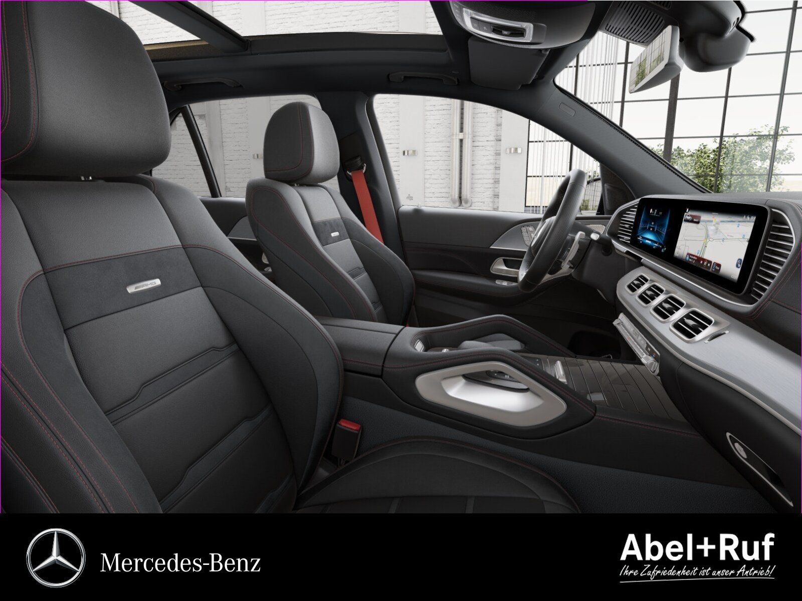 GLE 53 AMG 4M+ MULTI+Burme+Memo+Pano+TotW+HuD Bild 8