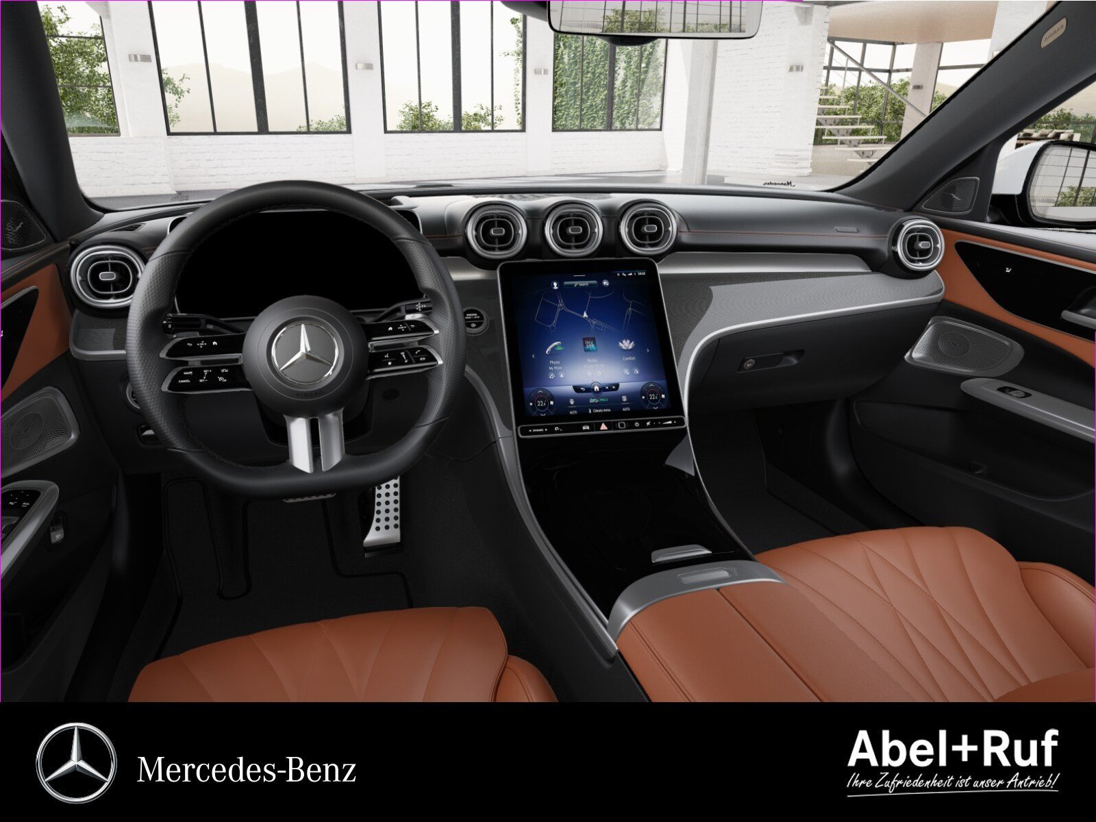 C 300 AMG+LED+DISTRO+Burme+Ambiente+HuD+AHK+360° Bild 7