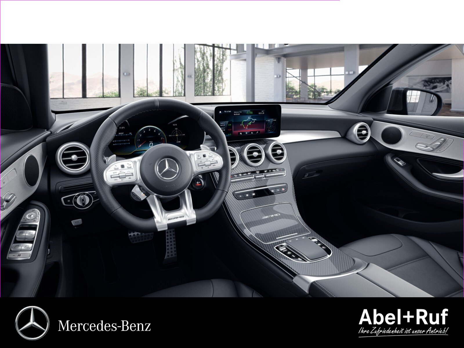 GLC 63 S 4M+ Coupé LED+DISTR+NIGHT+HuD+Memo+Ambi Bild 7