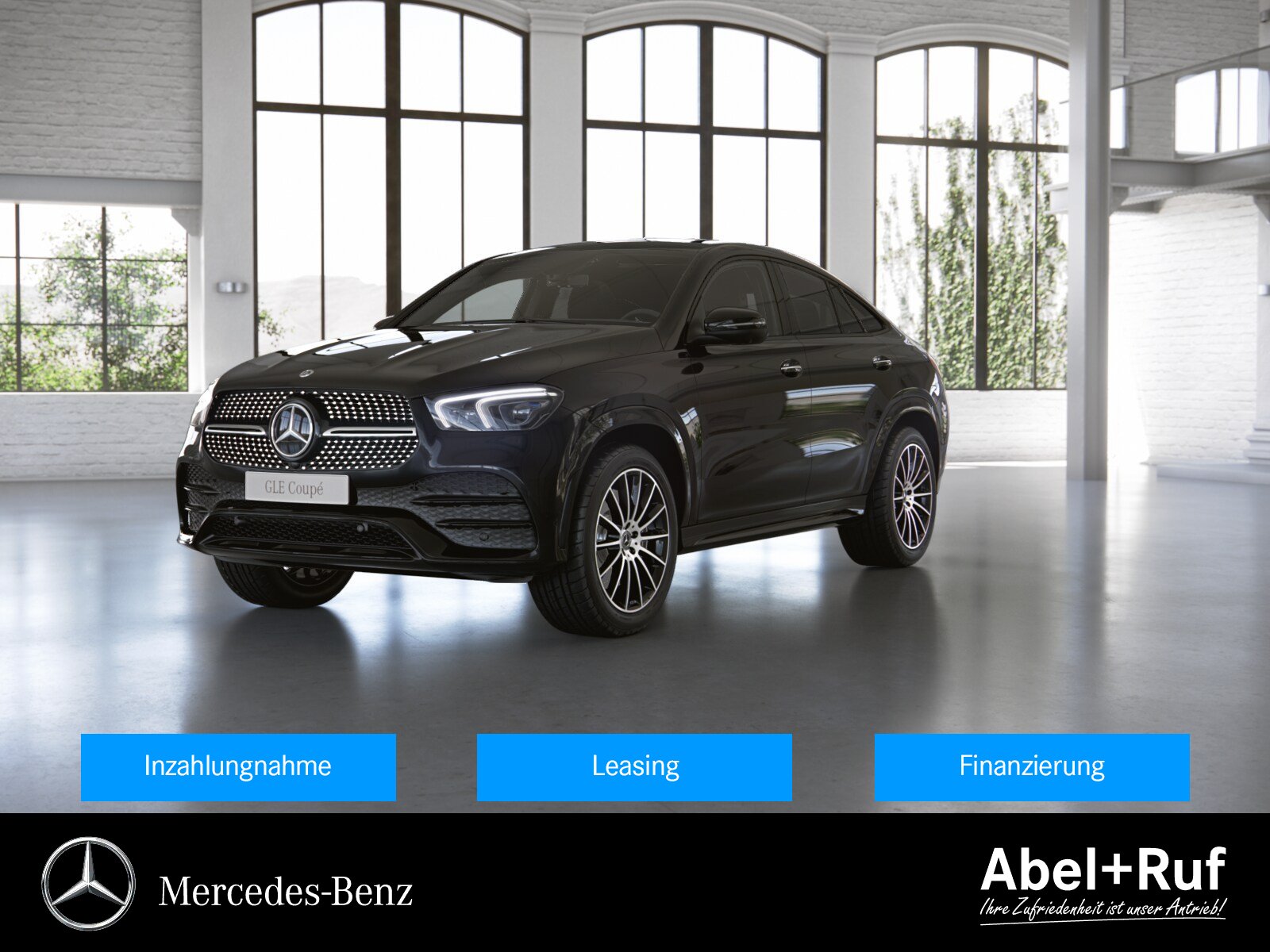 GLE 400 d 4M Coupé AMG+DISTR+NIGHT+Burme+AHK+360 Bild 1