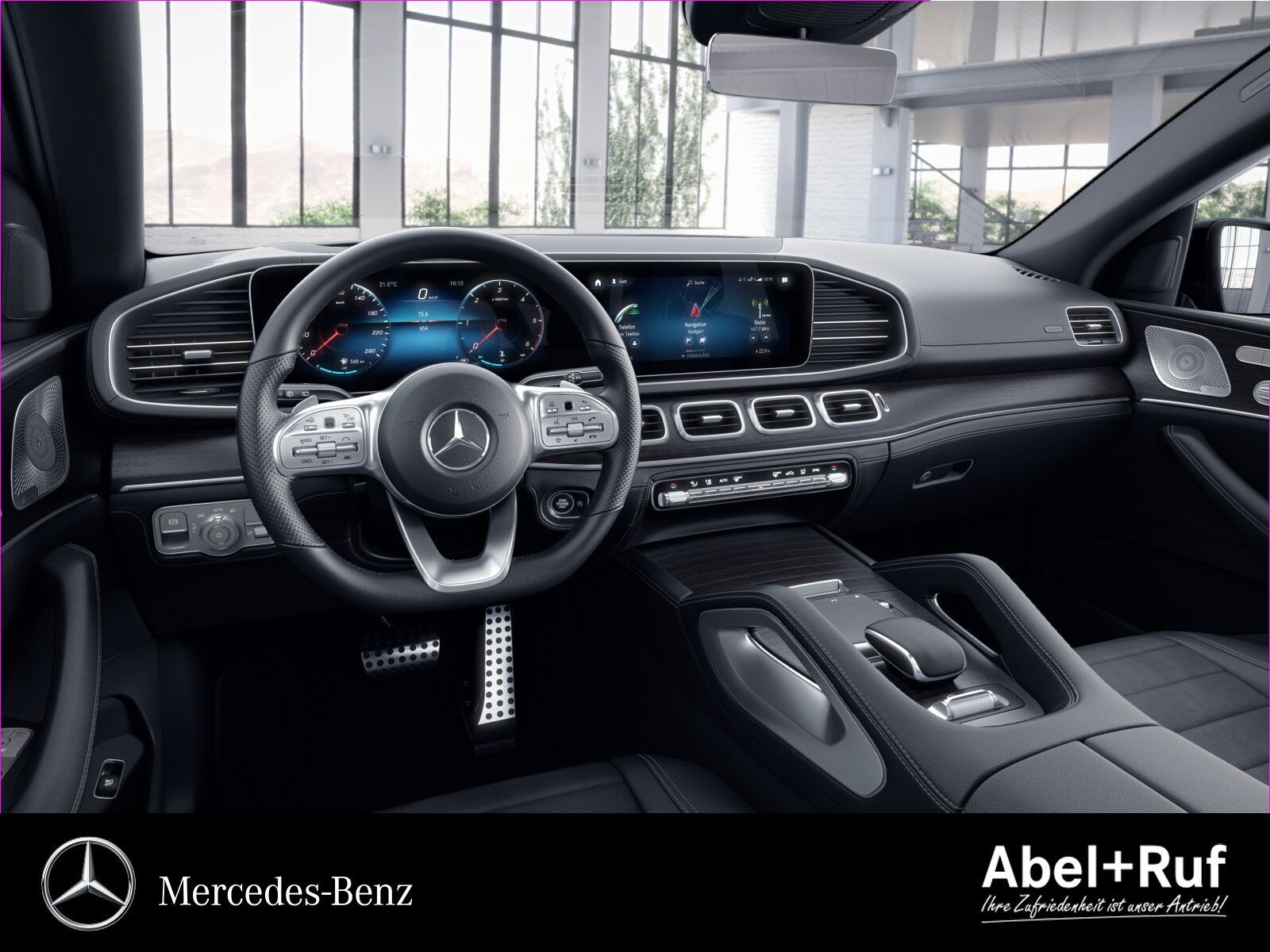 GLE 400 d 4M Coupé AMG+DISTR+NIGHT+Burme+AHK+360 Bild 7