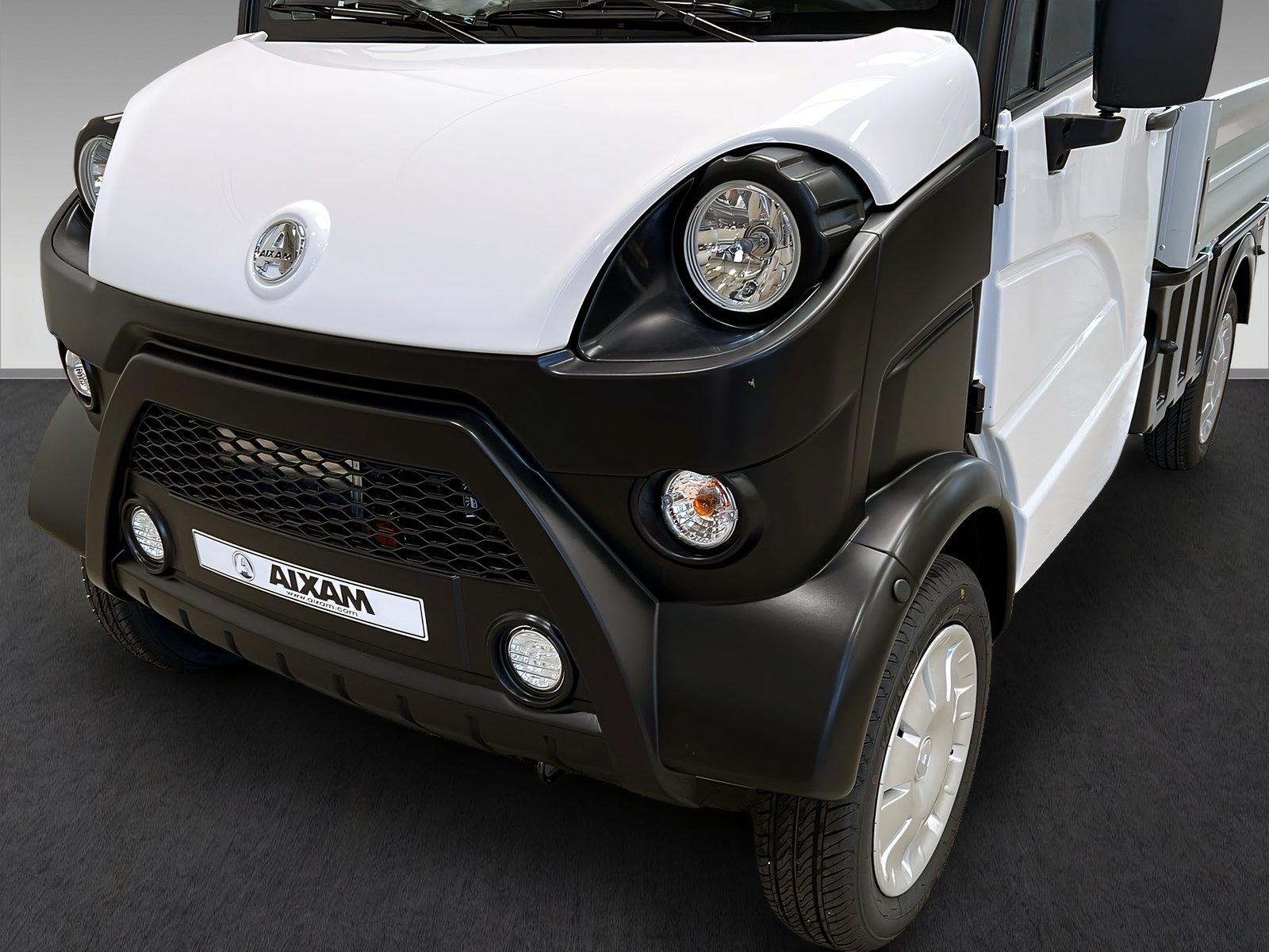 E-Truck Pritsche Radio Aixam Pro - ab 15 Jahren Bild 3