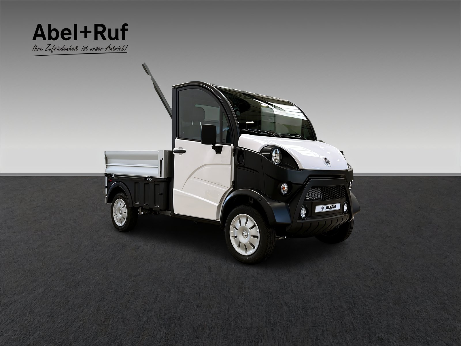 E-Truck Pritsche Radio Aixam Pro - ab 15 Jahren Bild 6