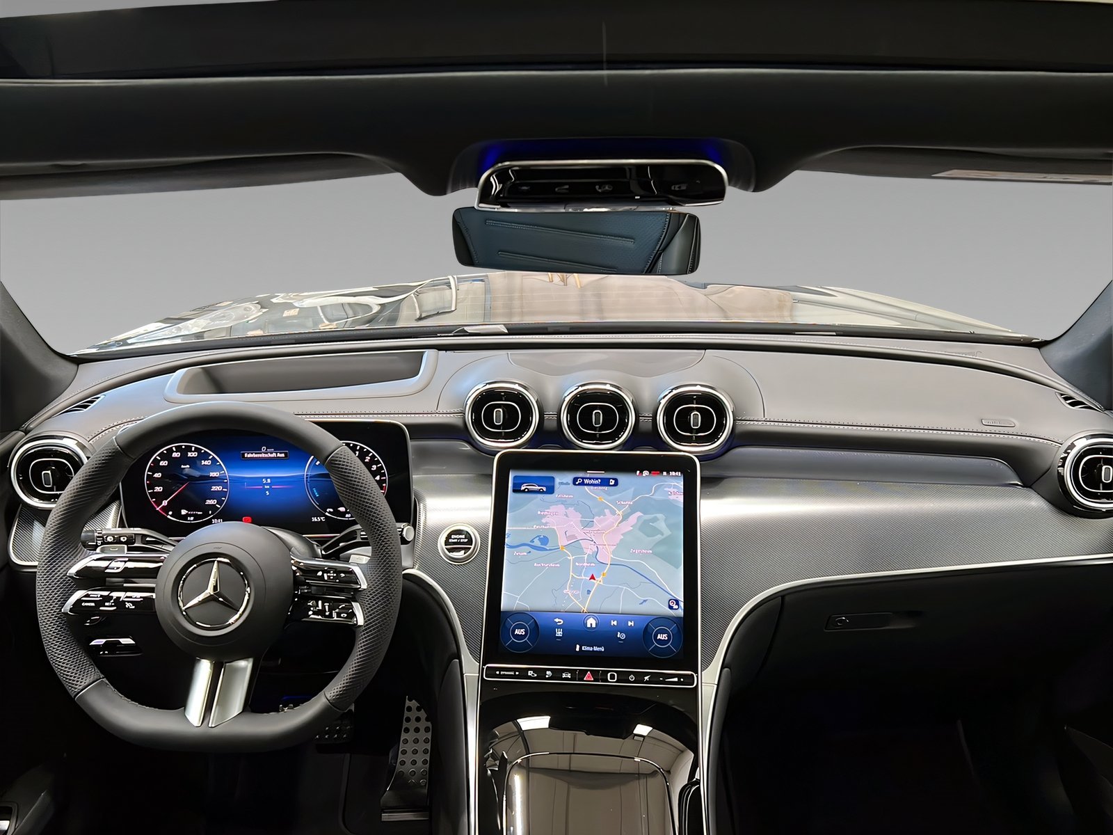 GLC 300 de 4M AMG+Leder+Pano+HuD+AHK+Sitzlüftung Bild 11