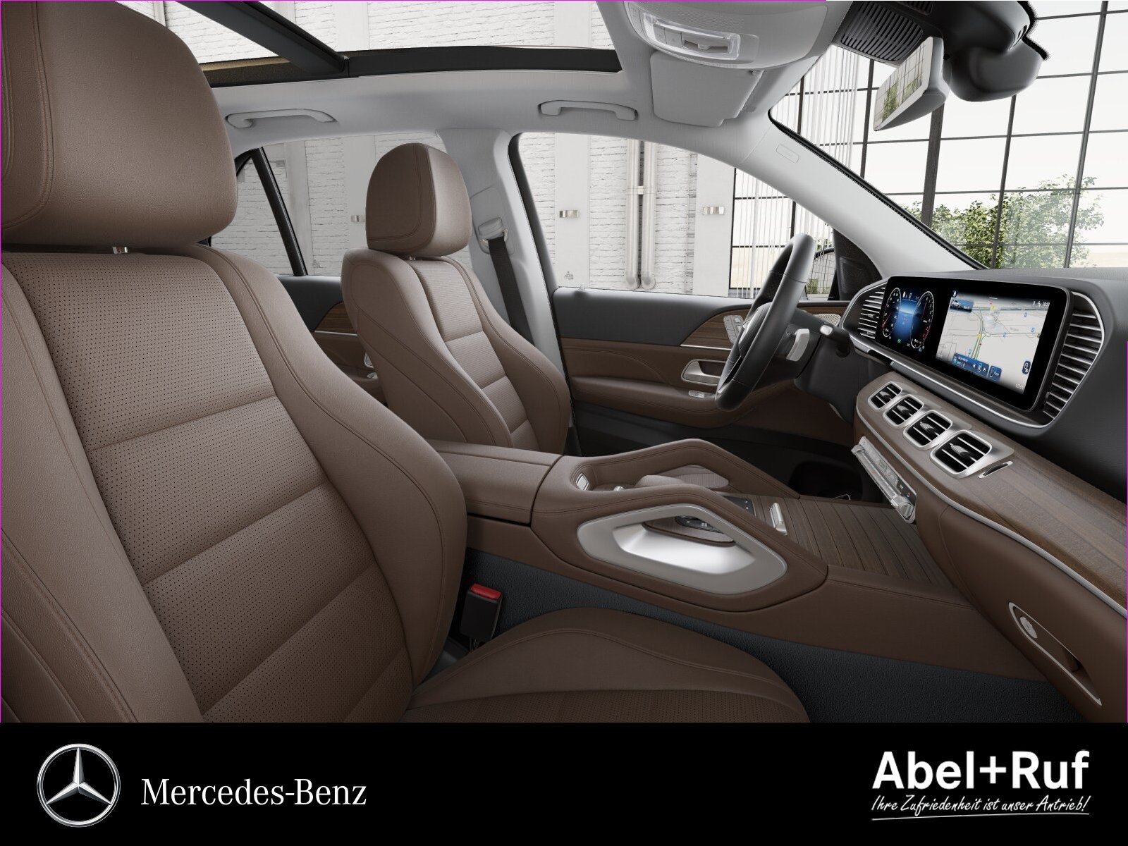 GLE 350 de 4M MULTI+Pano+Airmatic+AHK+Burm+DAB Bild 8