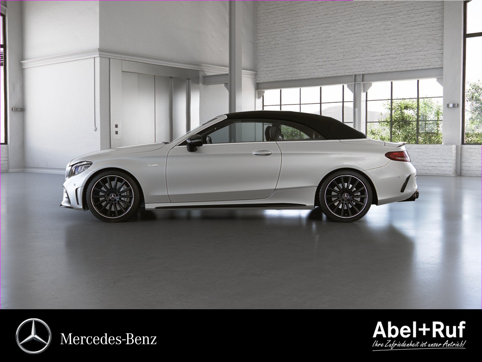 C 43 AMG 4M Cabrio MULTIBEAM+Burmester+Totwinkel Bild 3