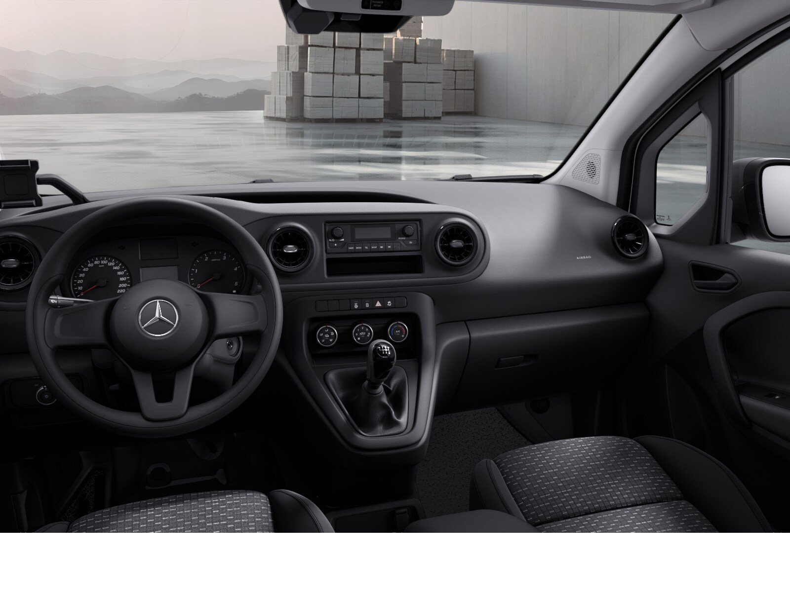 Citan 108 Kasten standard Klimaanlage+DAB Bild 7