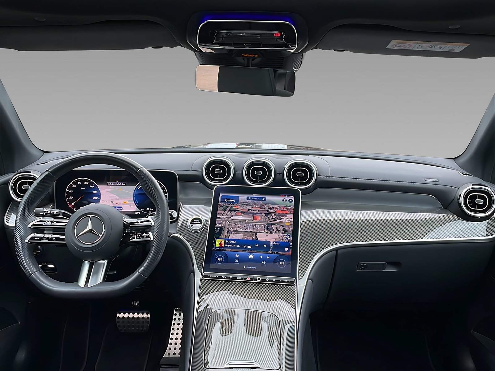 GLC 400 e 4M AMG+DIGITAL+DIST+NIGHT+Pano+AHK+360 Bild 11