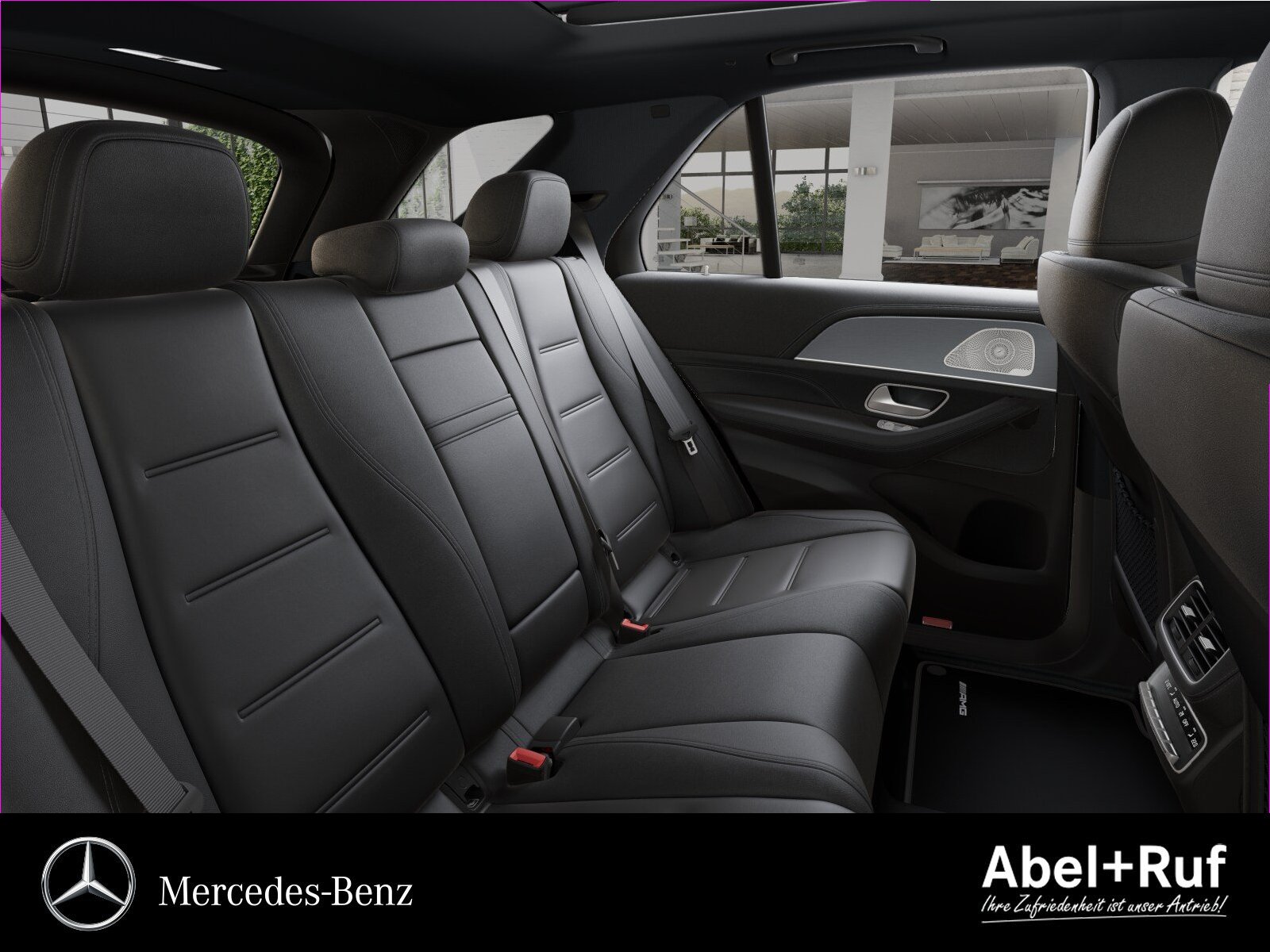 GLE 350 de 4M AMG+DISTR+NIGHT+Burme+Pano+HuD+AHK Bild 9