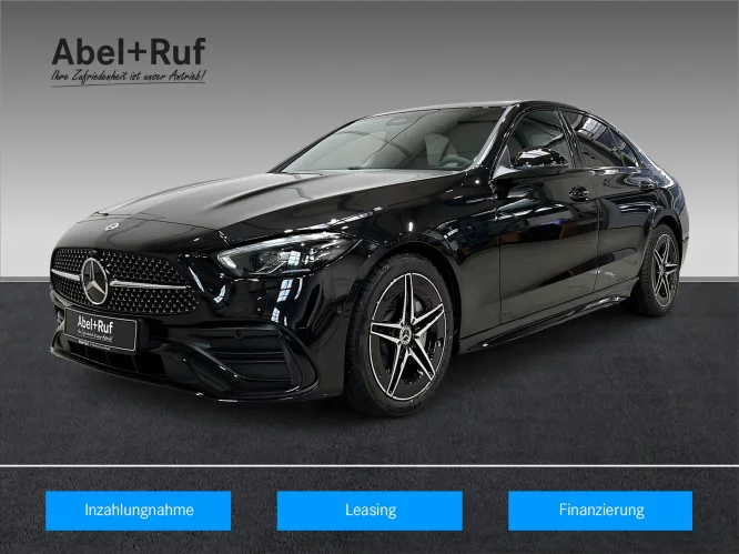 Details zum Fahrzeug: MERCEDES-BENZ C 200 AMG+LED+NIGHT+Ambi+Memo+Pano+TotW+360°