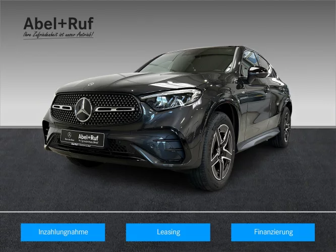 Mercedes-Benz GLC 300 de 4M Coupé AMG + LED + NIGHT + Pano + AHK + 360°