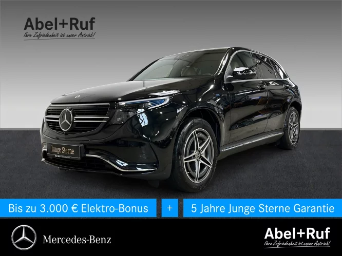 Mercedes-Benz EQC 400 4M AMG + MULTI + DISTRO + Ambiente + DAB + AHK + 360