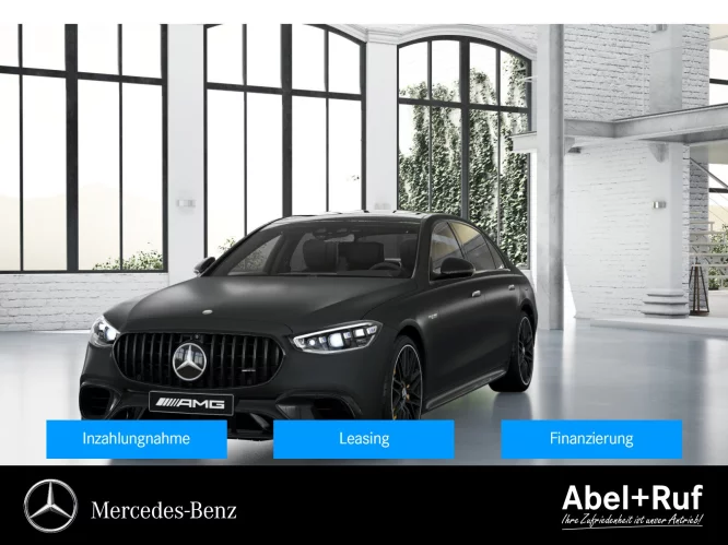 Mercedes-Benz S 63 E Perf AMG DIG + Sur-Burm + Chauf + Kerami + NP293T