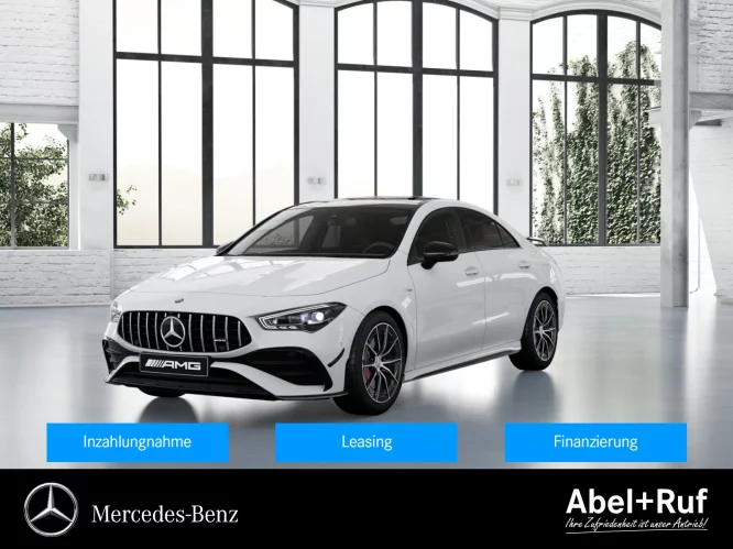 Mercedes-Benz CLA 35 AMG 4M Aero-Paket + HeadUp + NIGHT + Burm + Pano