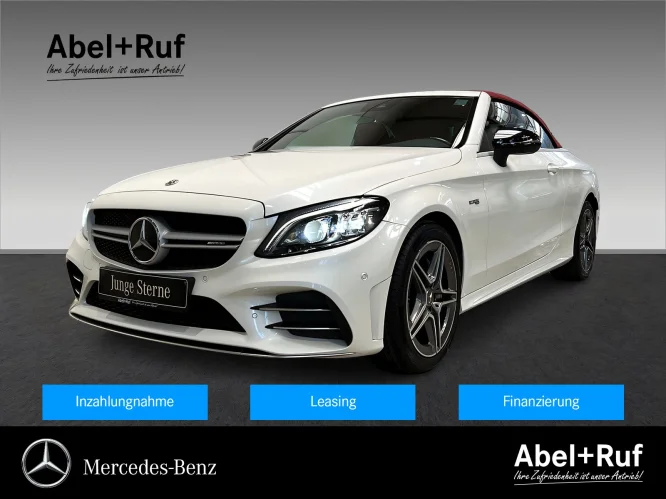 Mercedes-Benz C 43 AMG 4M Cabrio MULTI + Burme + Kamera + Memo + TotW